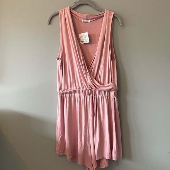 LAmade Feel Good Romper in Light Pink—Size Medium - Picture 5 of 10